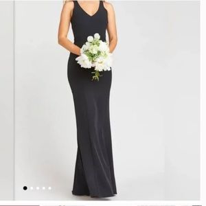 Show me your mumu floor length dress with zipper back